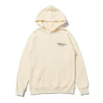 Beige Essentials Star Hoodie