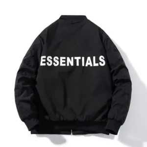 Black Essentials Hoodie