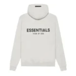 White Essentials Hoodie